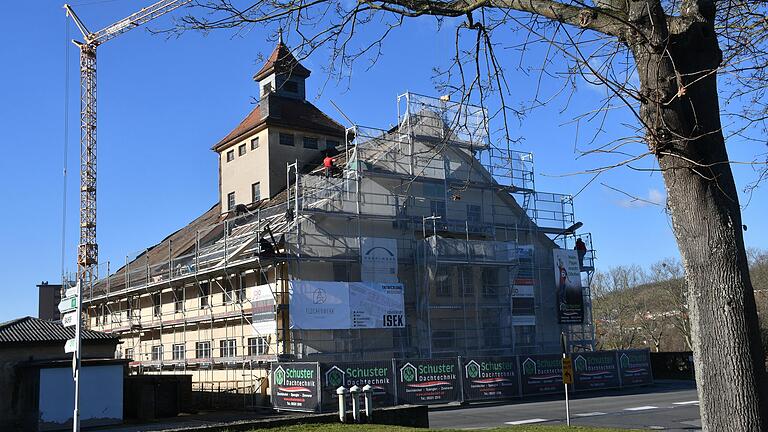 Das Flockenwerk in Ochsenfurt, hier in einem Archivbild aus dem Februar 2020, zählt zu den gelungenen Sanierungsbeispielen, die am 'Tag der Innenentwicklung' präsentiert werden.