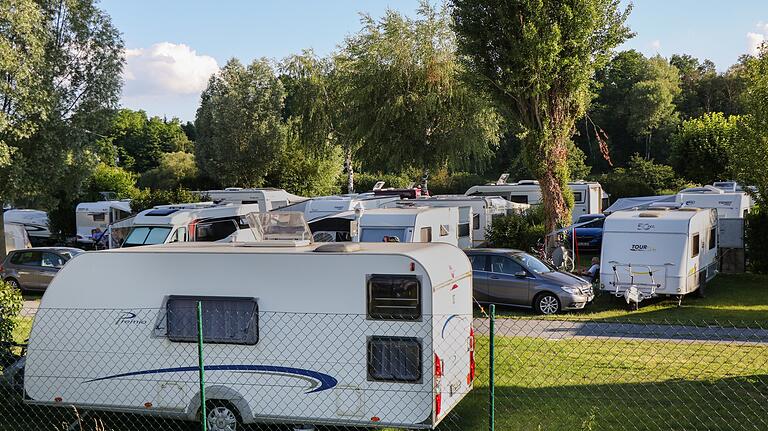 Der Volkacher Campingplatz Ankergrund ist ausgebucht.