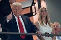 Super Bowl - Philadelphia Eagles - Kansas City Chiefs       -  Donald Trump verfolgte den Super Bowl mit seiner Tochter Ivanka.