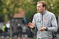 Julian Grell, der Trainer des TSV Aubstadt, hofft auf einen Auswärtssieg seiner Mannschaft beim FC Eintracht Bamberg.