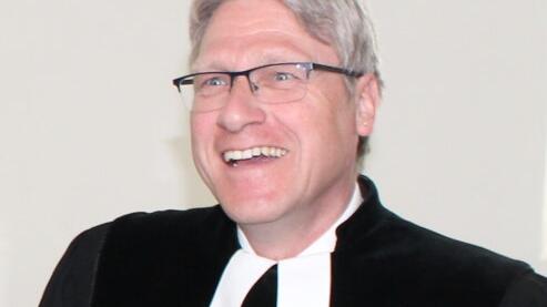 Der Gerolzhöfer Pfarrer Reiner Apel