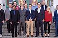 Gruppenbild mit Dame: Die erfolgreichen Prüflinge aus dem Landkreis Bad Kissingen stellten sich zum Ausbildungsabschluss in Bergrheinfeld der Fotografin.
