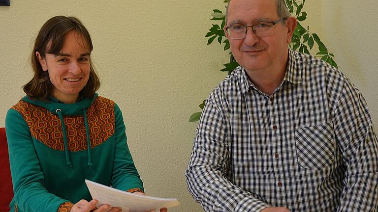 Henrike Staab-Kupke von der Epilepsieberatung im Juliusspital gab Thomas Guby den rettenden Rat. Henrike Staab-Kupke von der Epilepsieberatung im Juliusspital gab Thomas Guby den rettenden Rat.