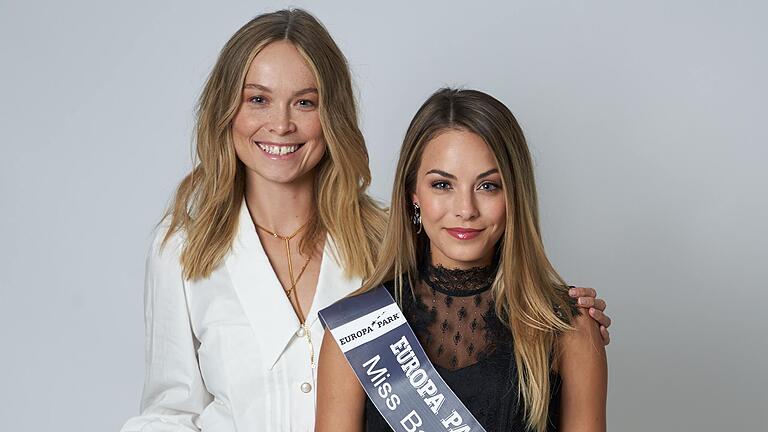 Lara Rúnarsson (rechts) ist Miss Bayern 2020. Jetzt tritt sie zur Wahl der Miss Germany an und will damit Nachfolgerin von Nadine Berneis (links) werden.