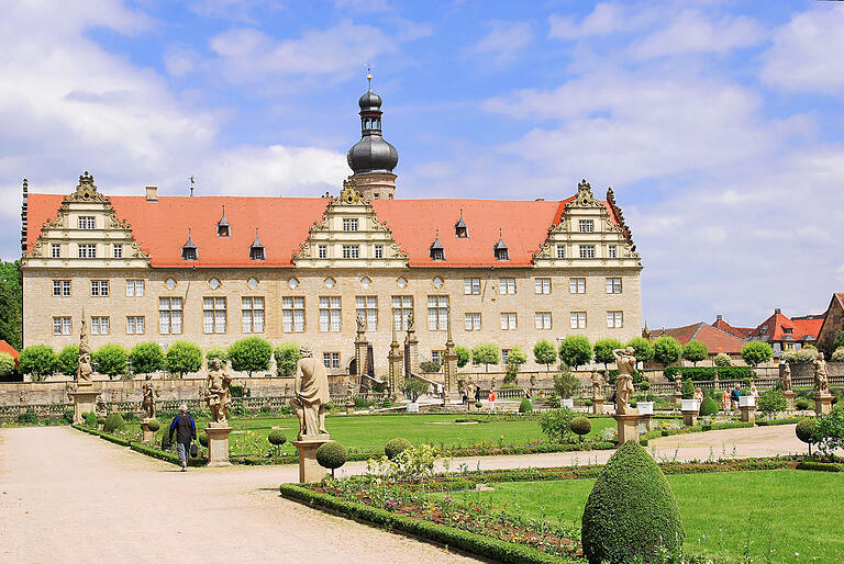 Schloss Weikersheim war der Stammsitz der Herren von Hohenlohe. Schloss Weikersheim war der Stammsitz der Herren von Hohenlohe.