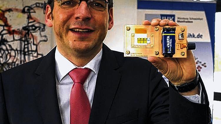 IHK-Preis würdigt vielversprechende Innovation       -  Professor Jens Pflaum