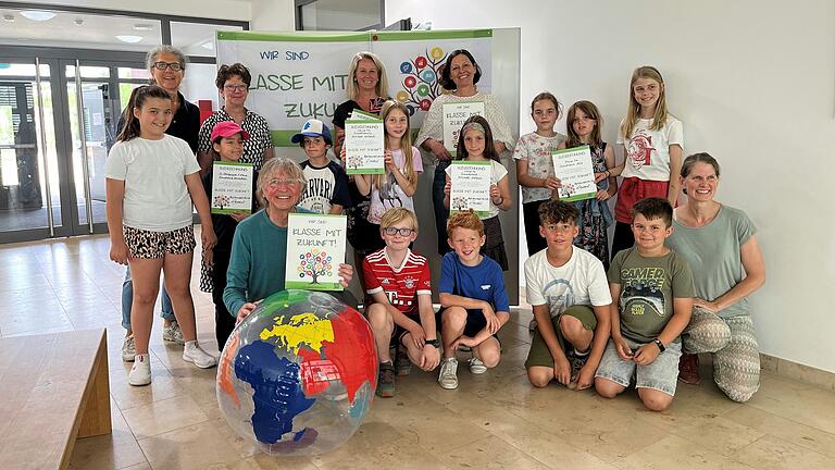 Kinder der dritten und vierten Klassen von verschiedenen Schulen aus dem Landkreis Rhön-Grabfeld machten bei der Challenge der Weltläden in Unterfranken mit.