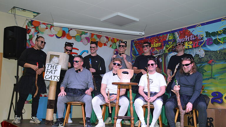 Fasching Poppenlauer - Fußballer The Fat Cats Fasching Poppenlauer - Fußballer The Fat Cats