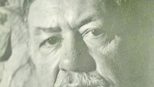 Charakterkopf: Heinz Schiestl auf einem undatierten Foto.