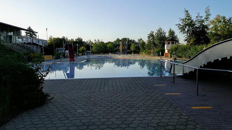 Das Waldbad in Lengfurt.&nbsp;