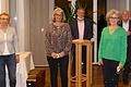 Der neue Vorstand des Hospizvereins (von links):&nbsp; Die Zweite Vorsitzende Angelika Hartmann, die neue Koordinatorin Gudrun Weigand, der Vorsitzende Heribert Zeller, die bisherige Koordinatorin Petra Götz und Roland Göller vom Bayerischen Hospizverband.