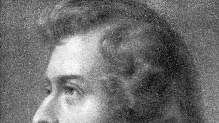 Zeitgenössische Darstellung des Musikers Frédéric Chopin       -  In einem Museum in New York sind Noten eines Walzers entdeckt worden, bei denen es sich wahrscheinlich um ein Werk Frédéric Chopins handelt. (Archivbild)