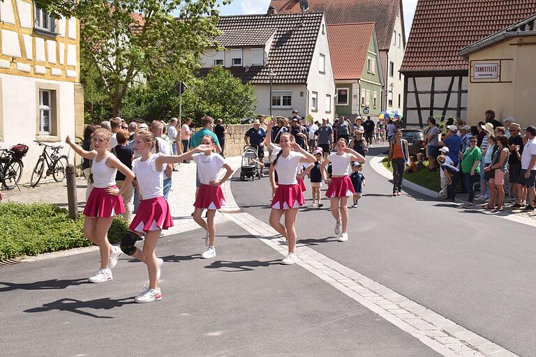 Tänzerische Einlagen gab es beim ASV Ippesheim.