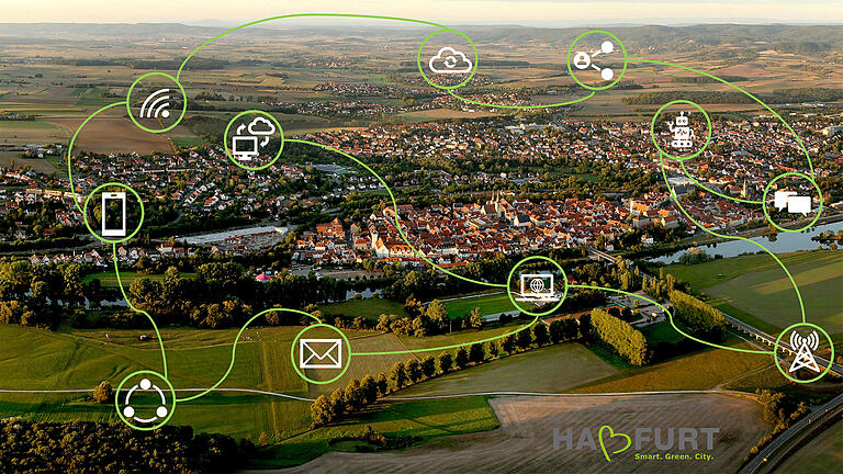 Wer weiß schon wirklich ganz genau, was Smart Green City und die damit einhergehende Digitalisierung für Haßfurt und den Landkreis Haßberge bedeuten? Licht ins Dunkel soll ein sogenanntes Stadtlabor bringen, in dem sich jeder Bürger informieren kann. Wer weiß schon wirklich ganz genau, was Smart Green City und die damit einhergehende Digitalisierung für Haßfurt und den Landkreis Haßberge bedeuten? Licht ins Dunkel soll ein sogenanntes Stadtlabor bringen, in dem sich jeder Bürger informieren kann.