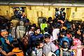 Gedränge auf Bahnhof in Neu Delhi       -  An einem Bahnhof in Neu-Delhi starben mehrere Menschen.