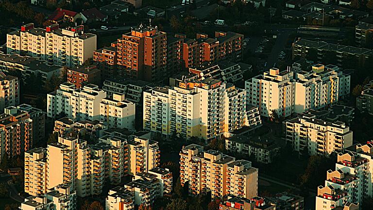 Die Hochhäuser am Heuchelhof waren im Jahr 2002 Schauplatz eines grausamen Verbrechens. (Archivbild von 2007)