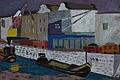 Kunst der Moderne mit starkem Würzburg-Bezug: Curd Lessig, Alter Hafen, 1954.