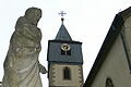Biebelried       -  Der Kirchturm in Biebelried ist schon seit Jahren ein Streitobjekt. Die Frage: Wermuss die Kosten der Bauslast tragen, die politische oder die kirchliche Gemeinde?