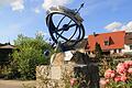 Röttingen: Sonnenuhr Platz der Deutschen Einheit