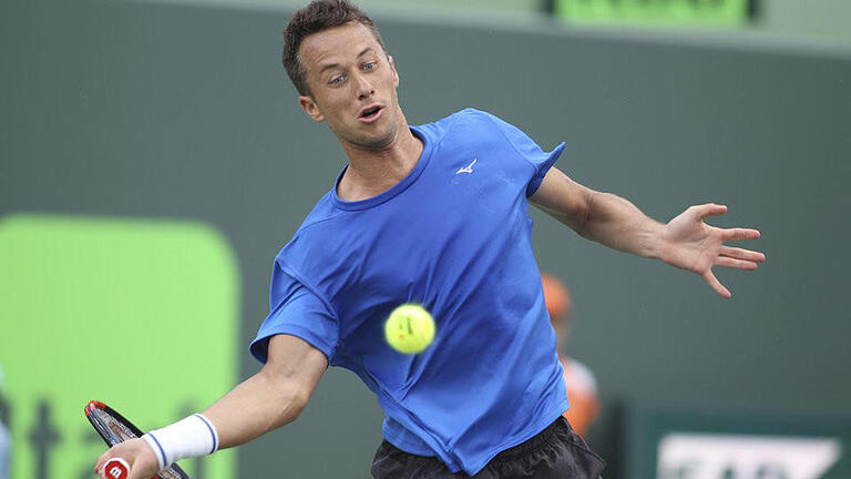 Philipp Kohlschreiber       -  Philipp Kohlschreiber ist in Miami an Rafael Nadal gescheitert. Foto: Luis M. Alvarez