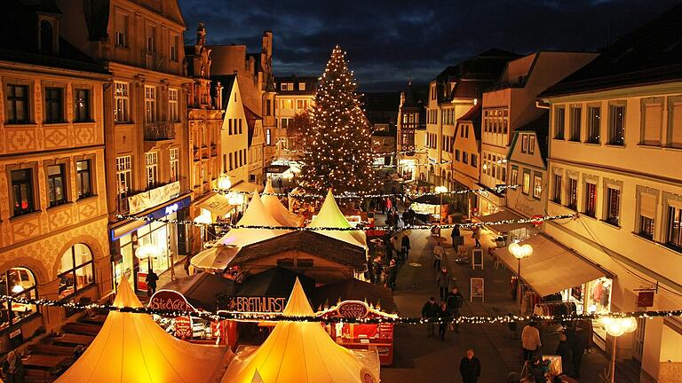 Der Lichterglanz in Bad Kissingen macht seinem Namen alle Ehre, wie hier im Jahr 2018.&nbsp;