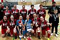 Die Fußballerinnen der TSG Bastheim wurden völlig überraschend Vizemeister bei der bayerischen Hallenmeisterschaft in Treuchtlingen.