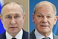 Putin angeblich offen für Gespräch mit Scholz       -  Kremlchef Wladimir Putin hat immer wieder erklärt, offen zu sein für einen Dialog auch mit Kanzler Olaf Scholz. (Archivbild)