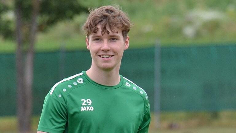 Felix Schmitt erzielte sein erstes Saisontor für den TSV Abtswind im Auswärtsspiel in Neudrossenfeld.