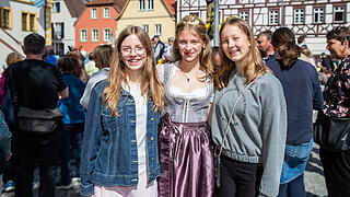 Die Tourismus-Saison wird mit einem musikalischen Frühschoppen eröffnet       -  Am Ostersonntag 20.04.25 wird die Tourismus-Saison in Volkach eröffnet. Zu dem musikalischen Frühschoppen kam der Weinadel mit der Weinkönigin Lisa Lehritter und der Osterhase an die Mainschleife.