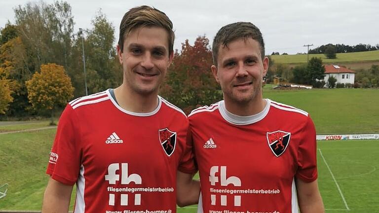 Das Comeback der Brüder beim TSV Burgpreppach: Tom (links) und Daniel Schütz. Das Comeback der Brüder beim TSV Burgpreppach: Tom (links) und Daniel Schütz.