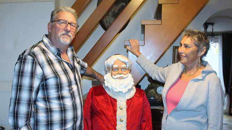 Auch im Haus von Tracy Fernald und Gisela Matzner darf Santa Claus nicht fehlen.