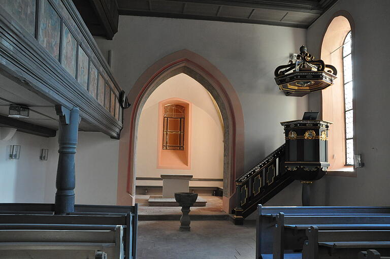 Auch der Innenraum der Kirche erstrahlt in neuem Glanz. Auch der Innenraum der Kirche erstrahlt in neuem Glanz.