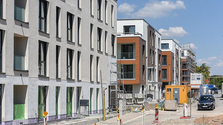 Die städtische Tochter Stadtbau GmbH geht mit gutem Beispiel voran und kommt bei ihren aktuellen Projekten am Hubland auf eine Quote von gut 50 Prozent geförderter Wohnungen. Foto: Thomas Obermeier