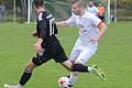 Nichts zu holen gab es im Spitzenspiel der Kreisliga Würzburg 2 für den TSV Neuhütten-Wiesthal (rechts mit Dominijk Kunkel), der dem FV Helmstadt (links mit Kai Schlagmüller) mit 0:5 unterlag.