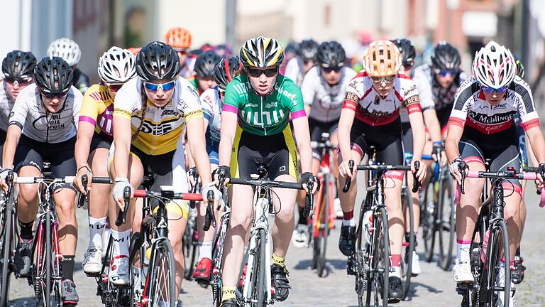 An diesem Donnerstag, 13. Mai, findet die Main-Spessart-Rundfahrt, ein Bundesliga-Radrennen, von Karbach, Urspringen, Billingshausen, Birkenfeld und zurück nach Karbach zum 33. Mal statt (Archivfoto).