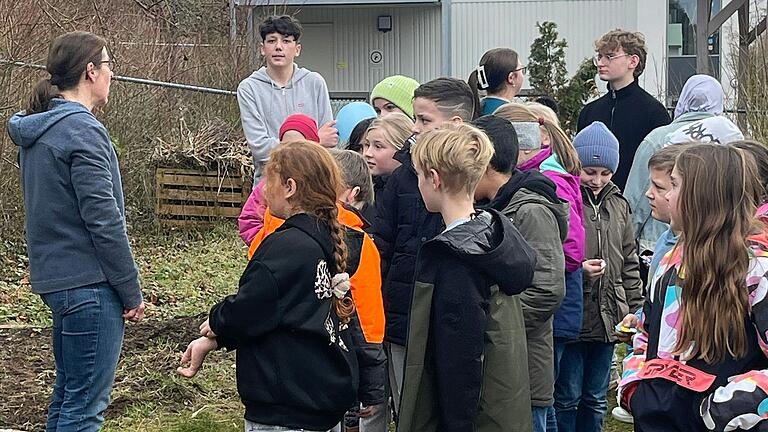 Schulgarten an der Mittelschule Marktheidenfeld. Schulgarten an der Mittelschule Marktheidenfeld.