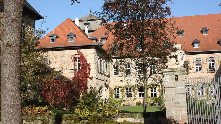 Romantisch wird es im Schloss Burgpreppach.