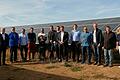 Zahlreiche Menschen waren bei der offiziellen Eröffnung des Solarparks Dipbach vor Ort.