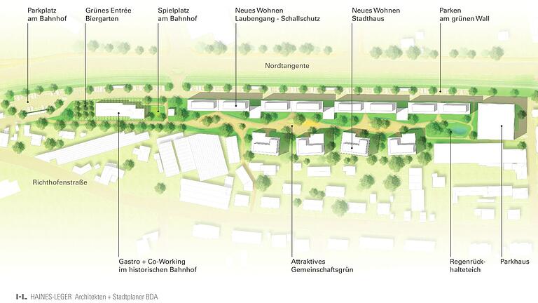 So sahen die bisherigen Pläne der Rosentritt Wohnbau GmbH für den ehemaligen Bahnhof Etwashausen aus. Der Immobilienunternehmer Wolfgang Rosentritt stellt am Donnerstag im Stadtrat den neuesten Stand vor. So sahen die bisherigen Pläne der Rosentritt Wohnbau GmbH für den ehemaligen Bahnhof Etwashausen aus. Der Immobilienunternehmer Wolfgang Rosentritt stellt am Donnerstag im Stadtrat den neuesten Stand vor.