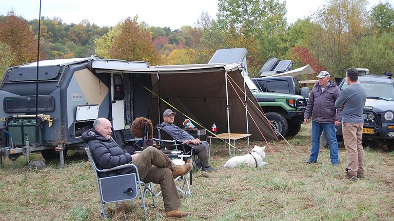 Auf dem Camping-Areal zur Freizeitmesse Abenteuer &amp; Allrad kehrte am Mittwochnachmittag langsam Leben ein.