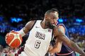 Paris 2024 - Basketball       -  LeBron James und die US-Basketballer spielen um Gold.