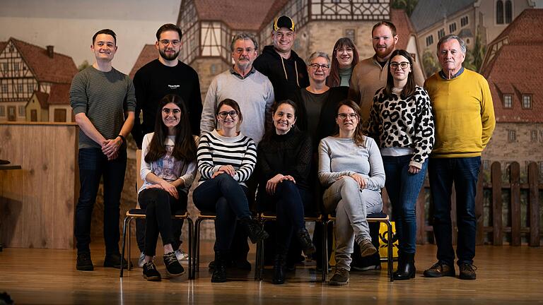 Die Theatergruppe 0815 aus Laudenbach.
