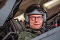 CDU-Chef fliegt im Eurofighter.jpeg       -  Auf Kurs nach oben? CDU-Chef Friedrich Merz als Co-Pilot im Eurofighter.