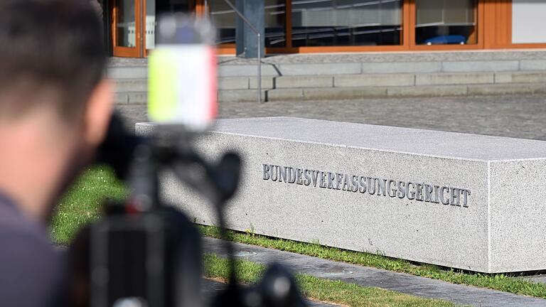 Bundesverfassungsgericht urteilt zu Wahlrechtsreform       -  Viel Aufmerksamkeit hat das Bundesverfassungsgericht wegen der Urteilsverkündung zur Wahlrechtsreform.
