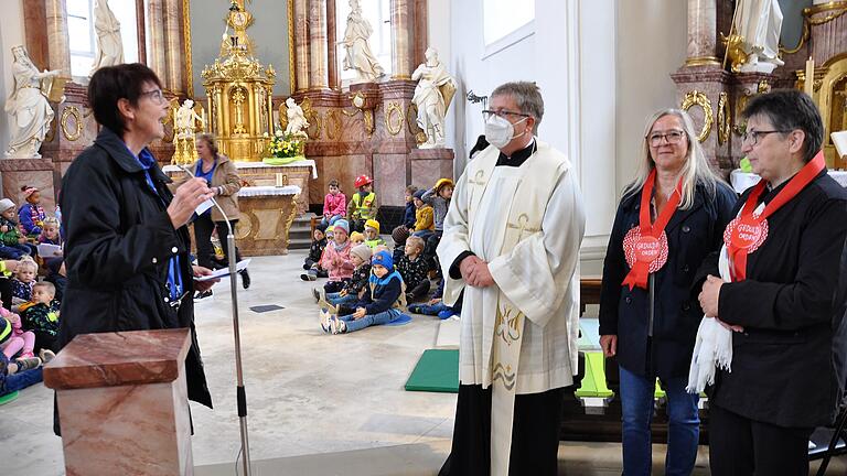 Kürzlich wurde das neue Gebäude des Kindergartens St. Sebastian in Unterspießheim eingeweiht. Kürzlich wurde das neue Gebäude des Kindergartens St. Sebastian in Unterspießheim eingeweiht.