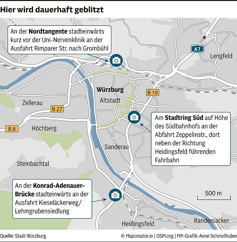 Neue Blitzer-Säule am Stadtring in Würzburg mit Farbe beschmiert: Stadt Würzburg erstattet Anzeige Neue Blitzer-Säule am Stadtring in Würzburg mit Farbe beschmiert: Stadt Würzburg erstattet Anzeige
