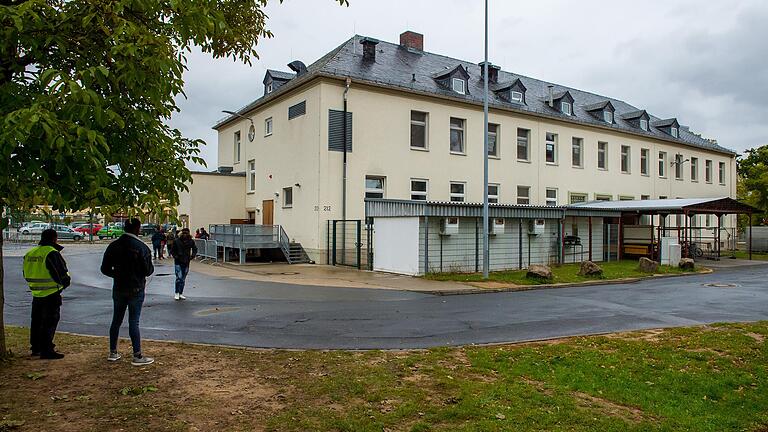 Im Anker-Zentrum Schweinfurt fanden 2018 weniger Erstaufnahmen statt. Im Anker-Zentrum Schweinfurt fanden 2018 weniger Erstaufnahmen statt.