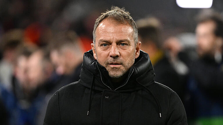 Hansi Flick       -  Bundestrainer Hansi Flick vor dem Spiel. Am Freitag benennt der Bundestrainer den ersten Kader im Länderspieljahr 2023.