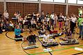 Aufmerksam und begeistert dabei waren 111 Schüler aus Billings-hausen, Birkenfeld und Karbach, beim musikalischen Projekttag &bdquo;Jimba Jamba&ldquo;, an der Grundschule Karbach-Birkenfeld.