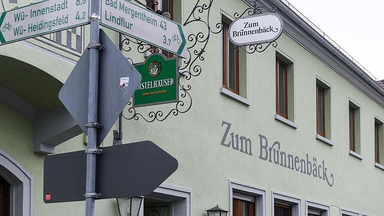 Das Reichenberger Landgasthaus Zum Brunnenbäck schließt Mitte Januar.&nbsp;